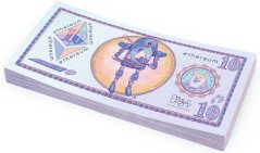 Herní bankovky 10 Ethereum – 100 ks