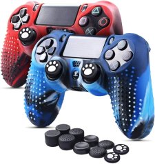 Silikonové pouzdro na ovladač PS4 - 2 ks