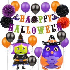 Sada dekoračních balónků na Halloween