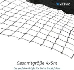 Jemná ochranná síť proti ptákům 4 x 5 m