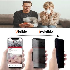 Magnetický ochranný kryt s privacy sklem 360° pro iPhone XR - Použité