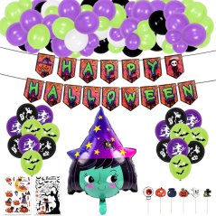 Halloweenské balóniky a dekorácie