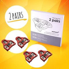 Precision 9stupňové float cleats pre spinové topánky