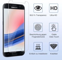 Ochranné tvrdené sklá na Samsung Galaxy S7 - 2 ks