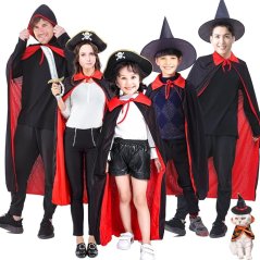Halloweenský kostým pro kočku s kloboukem