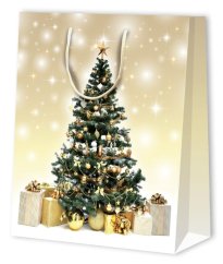 Vánoční dárková taška EKO - Střední