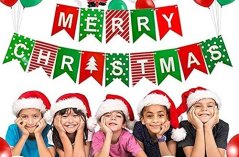 Vianočný banner "Merry Christmas"