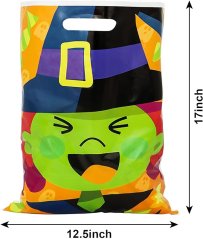 Halloweenské dárkové sáčky - 72 ks