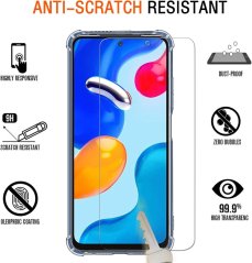 Ochranný kryt + 3x ochranné sklo na Xiaomi Redmi Note 11 4G / Xiaomi Redmi Note 11S