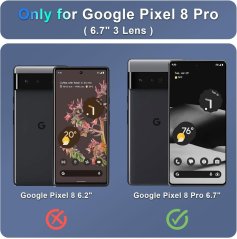 Ochranný kryt + 2x ochranné sklo na Google Pixel 8 Pro - Poškozená krabice