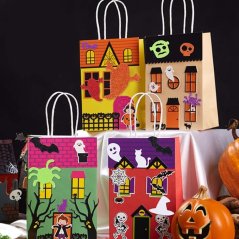 500 kusů Halloween pěnové samolepky