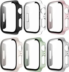 Pouzdro s ochranou obrazovky Apple Watch Series 7/8 41mm - 6 ks