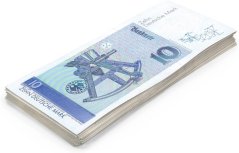 Herní bankovky 10 německých marek – 100 ks