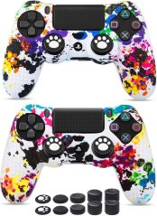 Silikonové pouzdro na ovladač PS4 - 2 ks