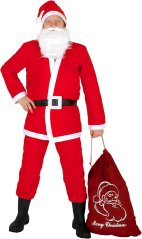 Kostým Santa Claus - 6 ks
