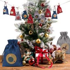 Adventní kalendář k naplnění - závěsný