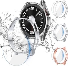Ochranné pouzdro a sklo pro Samsung Galaxy Watch 6 Classic 43mm - Poškozená krabice