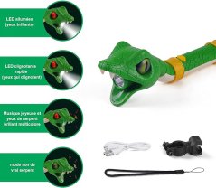 Dobíjecí LED kapesní svítilna