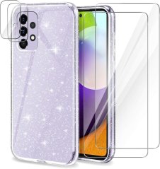 Ochranný kryt a 2+2x ochranná skla na displej a fotoaparát pro Samsung Galaxy A52