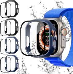 Ochranná pouzdra a skla na Apple Watch Ultra 49 mm - 4+4 ks