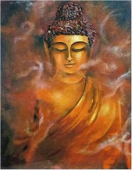 Diamantová mozaika - Buddha