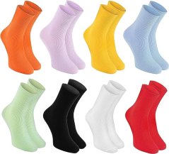Bavlněné diabetické ponožky - 8 párů vel. 36-38
