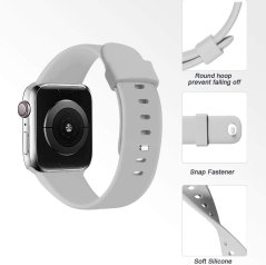 Silikonový řemínek pro Apple Watch 42/44/45 mm