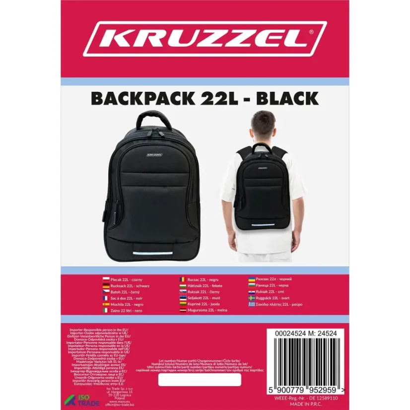 Školský batoh 22l