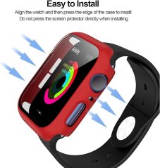 Pouzdro s ochranou obrazovky Apple Watch Series 6/5/4/SE 40mm - 6 ks
