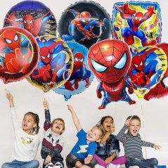 Fóliové balóniky Spider Man 9 ks