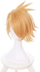 Cosplay paruka Denki Kaminari – blond krátká