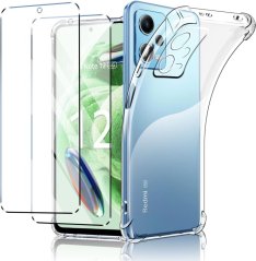 Ochranný kryt + 2x ochranné sklo na Xiaomi Redmi Note 12 5G