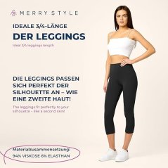 Dámske 3/4 legíny - veľ. XXL