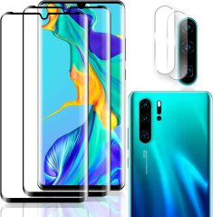 Ochranné sklo 1 + 2 pre Huawei P30 Pro - Nekompletné
