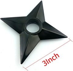 Ninja plastové rekvizitní zbraně - hvězda