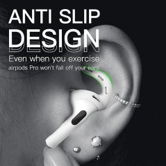 Silikonové náušníky - 2 páry kompatibilní s AirPods 3