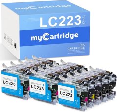 Kazety do tlačiarne LC223 - 15 ks