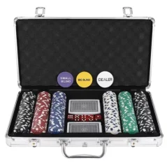 Poker - sada 300 žetónov v kufri