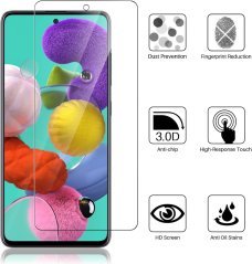 Ochranné tvrdené sklá na Samsung Galaxy A51 - 3 ks - Bez pôvodnej krabice