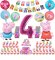 Narozeninová sada s balónky prasátko Peppa 4. - 44 ks