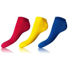 Dámske členkové ponožky COLOUR IN-SHOE - 3 páry