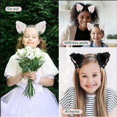 Čelenka s liščími uši s rolničkami