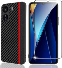 Ochranný kryt + ochranné sklo pro Xiaomi Poco C65/Redmi 13C 4G